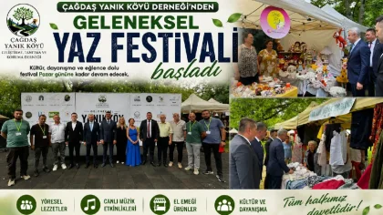 Kaymakam Yazıcı, Yanık Festivali'ne Katıldı