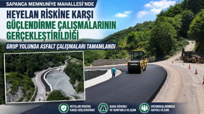 O Mahallede Heyelan Riskine Karşı Güçlendirme