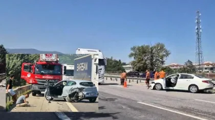 Sapanca'da Korkutan Kaza!