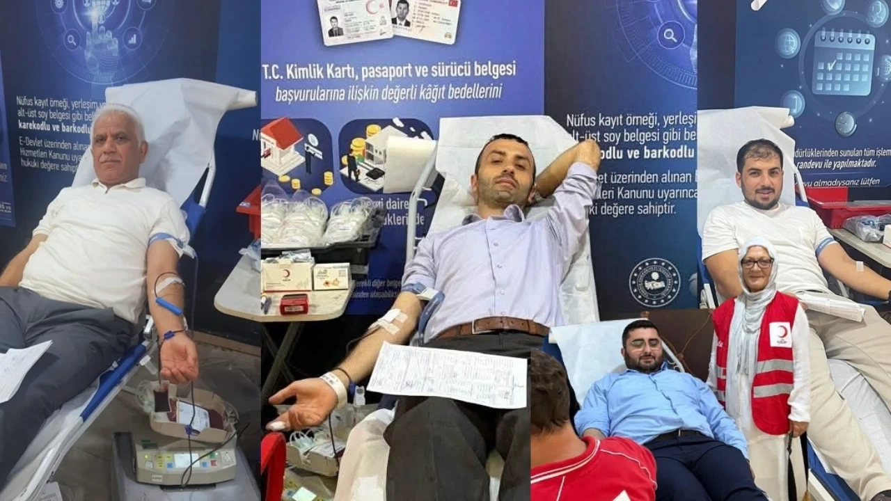 Müftülükten Kan Bağışına Anlamlı Destek