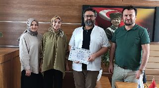 HASTANE YÖNETİMİNDEN DAHİLİYE UZMANINA TEŞEKKÜR BELGESİ