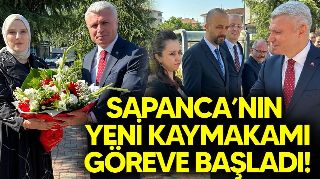 KAYMAKAM ŞABAN ARDA YAZICI GÖREVİNE BAŞLADI