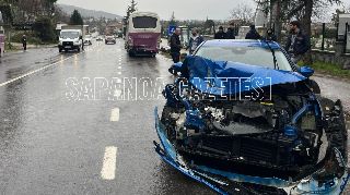 YAĞIŞLI HAVA KAZAYI BERABERİNDE GETİRDİ YAĞIŞLI HAVA KAZAYI BERABERİNDE GETİRDİ