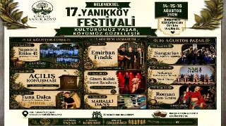 YANIKKÖY FESTİVALİ 14 AĞUSTOS'TA BAŞLAYACAK