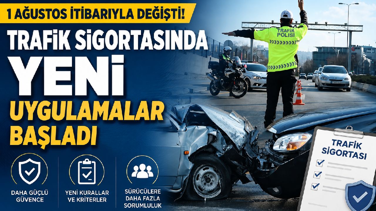 TRAFİK SİGORTASI YAPTIRANLAR DİKKAT!